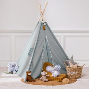Casita tipi infantil Wapi azul