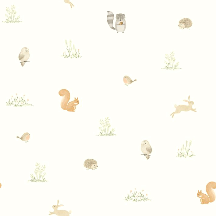 CASADECO_88257024(1) Papel pintado companion on the forest verde almendra - Imagen 1