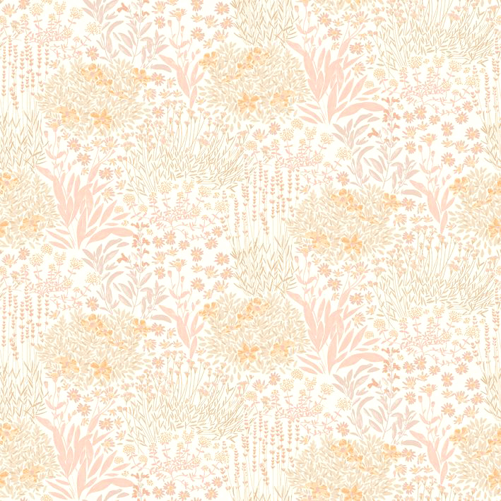 CASADECO_88304419(1) Papel pintado Flowered Grove rosa nude - Imagen 1
