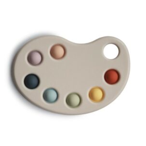 Pop it Mushie paint palette multi