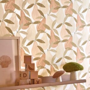 Papel pintado Sweet Pear rosa nude - Imagen 3
