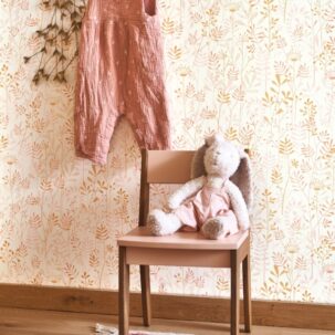 Papel pintado Wild Garden rosa nude - Imagen 2