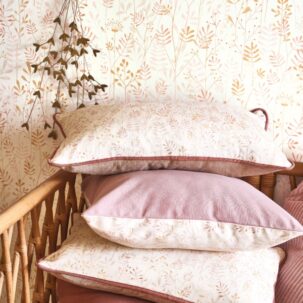 Papel pintado Wild Garden rosa nude - Imagen 4