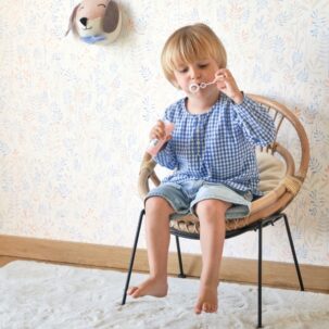 Papel pintado Wild azul cielo - Imagen 4