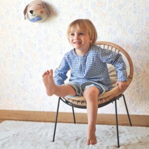 Papel pintado Wild azul cielo - Imagen 2