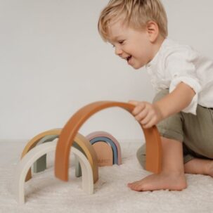 Arco iris de madera Vintage - Imagen 4