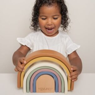 Arco iris de madera Vintage - Imagen 5