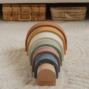 Arco iris de madera Vintage - Imagen 2