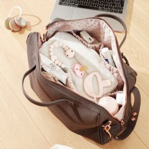 Bolsa maternal London Coffee - Imagen 6