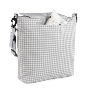 Bolsa canastilla I Love Vichy Gris - Imagen 17