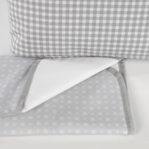 Bolsa canastilla I Love Vichy Gris - Imagen 14