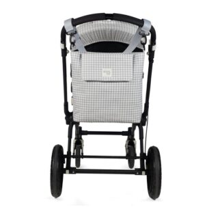 Bolsa canastilla I Love Vichy Gris - Imagen 18