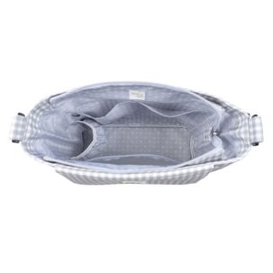 Bolsa canastilla I Love Vichy Gris - Imagen 15