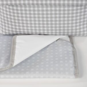 Mochila maternal I Love Vichy Gris - Imagen 13