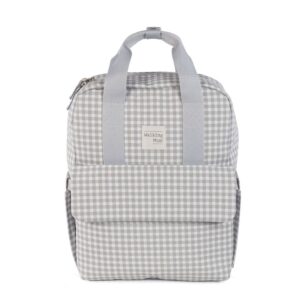 Mochila maternal I Love Vichy Gris - Imagen 9