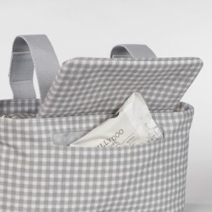 Organizador para silla I Love Vichy Gris - Imagen 7