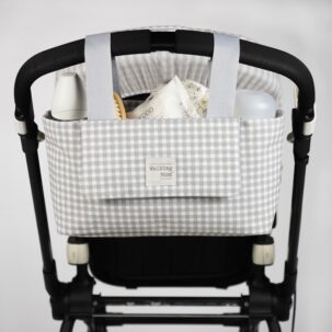 Organizador para silla I Love Vichy Gris - Imagen 12