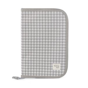 Portadocumentos I Love Vichy Gris