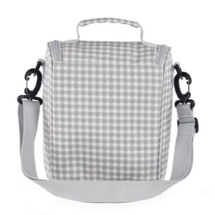 Bolsa térmica I Love Vichy Gris - Imagen 6