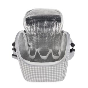 Bolsa térmica I Love Vichy Gris - Imagen 3