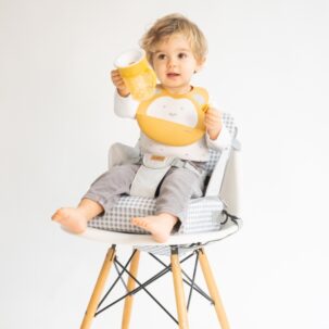 Trona portable Vichy gris - Imagen 4