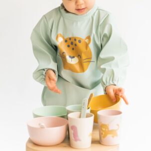 Babero impermeable con mangas Mint - Imagen 3