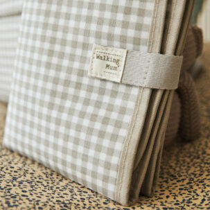 Cambiador de viaje I Love Vichy Gris - Imagen 5