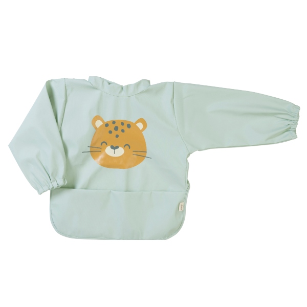 babero (4) Babero impermeable con mangas Mint - Imagen 1