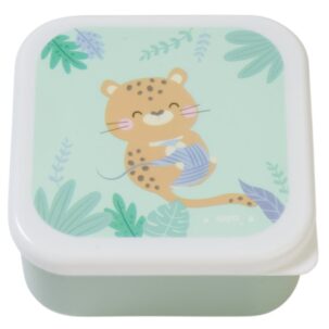 Set de 3 cajitas para alimentos Cheetah - Imagen 4