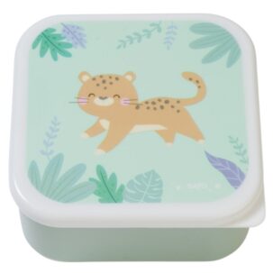 Set de 3 cajitas para alimentos Cheetah - Imagen 5