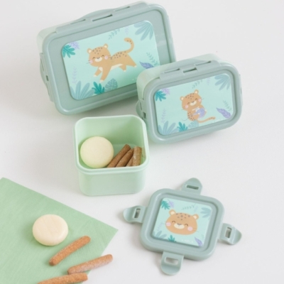 Cajita pequeña para alimentos Cheetah - Imagen 2