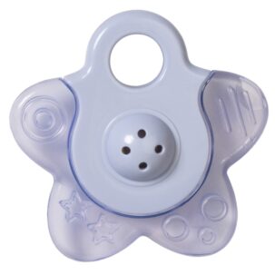 Mordedor de agua con sonajero Star Blue