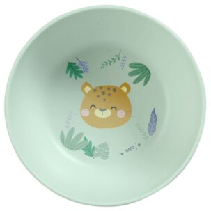 Vajilla 5 piezas Jungle Cheetah Mint - Imagen 9