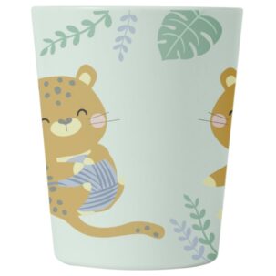 Vajilla 5 piezas Jungle Cheetah Mint - Imagen 10
