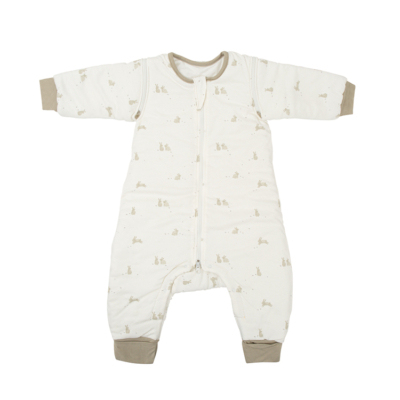 Nana francesa con pies y mangas extraíbles Bunny