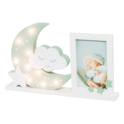 Marco de fotos y luna Menta