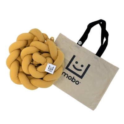 Trenza de algodón 210cm. Mostaza - Imagen 4