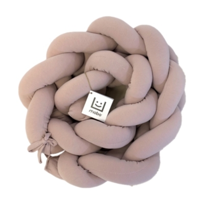 Trenza de algodón 210cm. Rosa