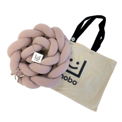 Trenza de algodón 180cm. Rosa - Imagen 3