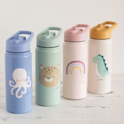 Botella térmica con pajita 500ml. Cheetah - Imagen 2