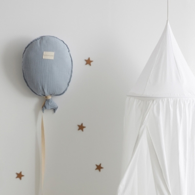 Cojín en forma de globo Matalase azul grisáceo - Imagen 2