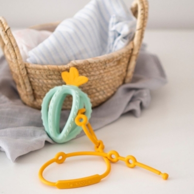 Colgador atrapatodo de silicona Mustard - Imagen 2