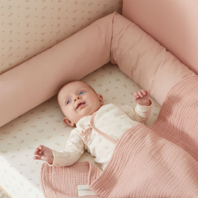 Manta matalasé rosa empolvado - Imagen 2