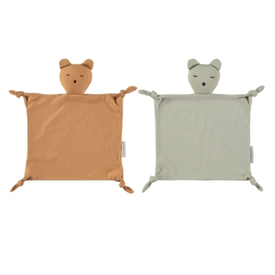 Pack de 2 doudous Mr. Tender