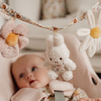 Cadena de juguete para cochecito Miffy Vintage Little Flowers - Imagen 3