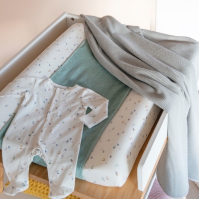 Protector rizo para funda de cambiador Menta - Imagen 2