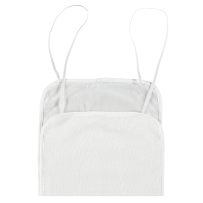 Protector rizo para funda de cambiador Blanco
