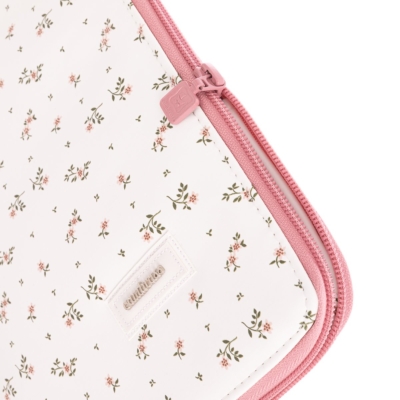 Portadocumentos Aura Beige flores - Imagen 8