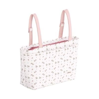 Bolso organizador Aura Beige flores - Imagen 5