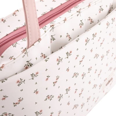 Bolso organizador Aura Beige flores - Imagen 8